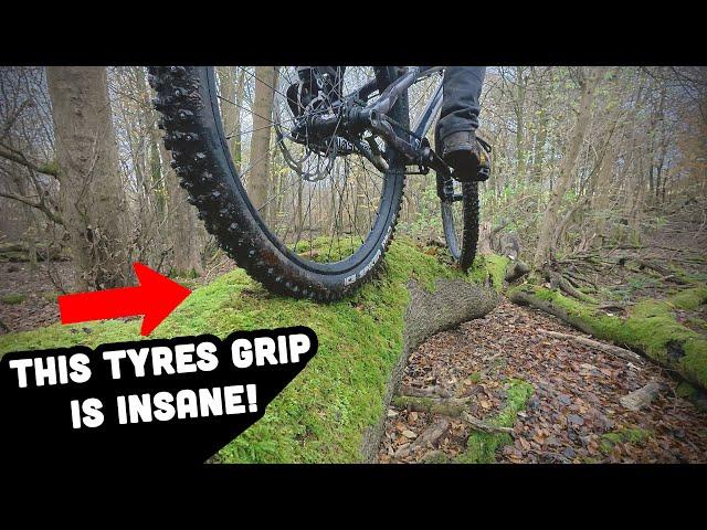 Ice tyres on logs is a shockingly good idea!