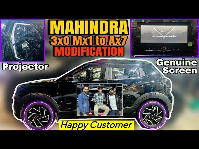 MAHINDRA XUV 3XO MX1 MODIFICATION WITH PRICE  || xuv 3xo base to top genuine Accesories 