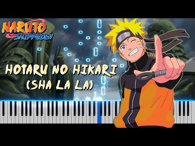 Naruto Shippuden Opening 5 - "Hotaru no Hikari" / Shalala | Piano Cover [FREE MIDI]