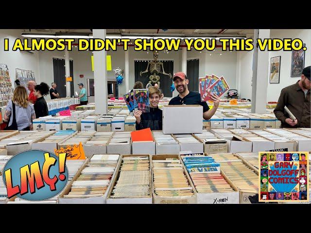 I Got an INCREDIBLE Comic Haul at a Warehouse Sale …so why didn’t I want to make a video about it?