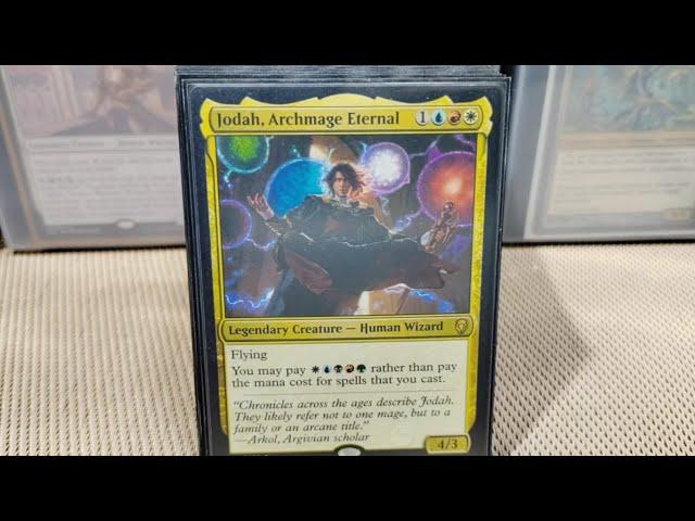 Jodah, Archmage Eternal Commander / EDH Deck Teck / Big Mana Spell and Cascade