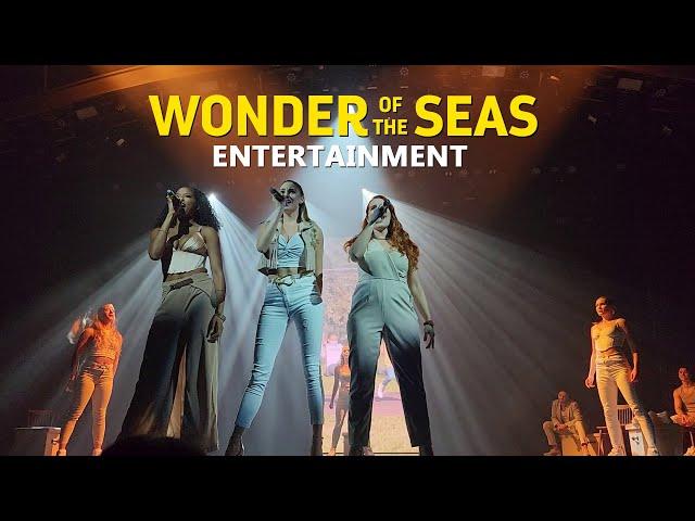 Royal Caribbean Wonder of the Seas Cruise Ship | Onboard Entertainment