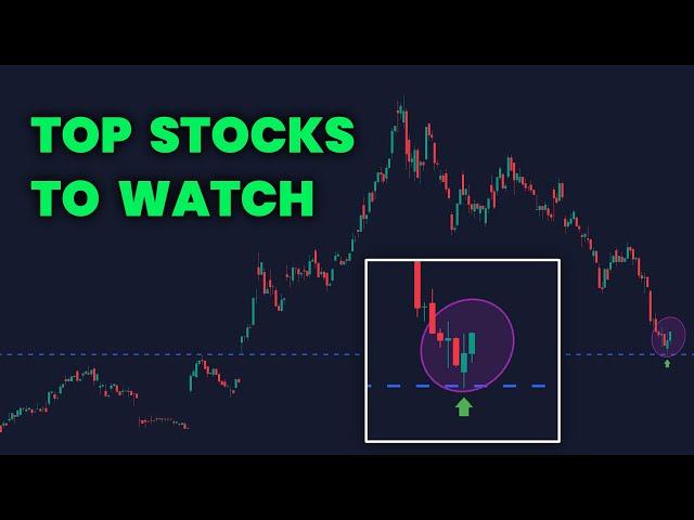 Pro Trader’s Top Stocks To Watch This Week (with entries and exits)