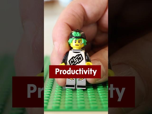 Explaining what #productivity is and why it’s an election issue, brick by brick, with Lego