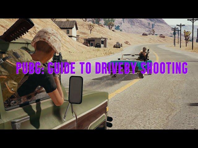 PUBG: How to do Seatswap Drivebys Without Stopping