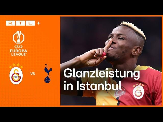 Galatasaray Istanbul vs. Tottenham Hotspur - Highlights | UEFA Europa League | RTL Sport