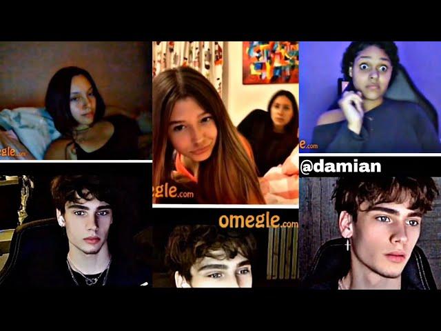 Damian kater is real (omegle reaction)