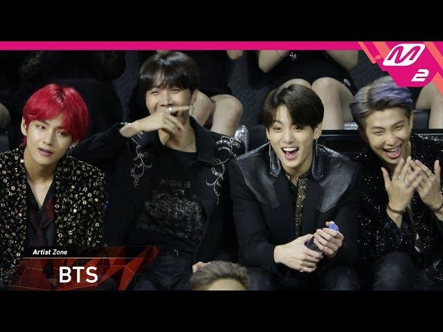 [2018MAMA x M2] 방탄소년단(BTS) at 아티스트 존(Artist Zone) in HONG KONG