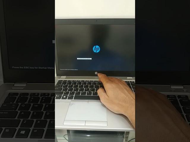 hp laptop boot menu key #laptop #hpsupport