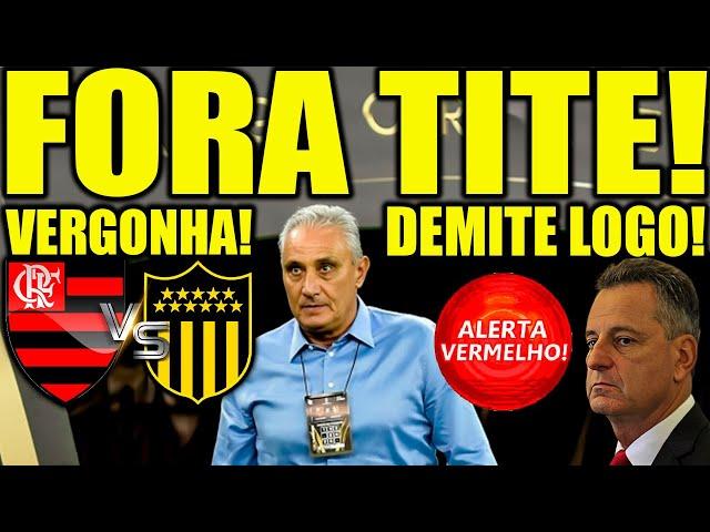 FORA TITE HOJE!! FORA LANDIM! DIRETO DO MARACANÃ! PÓS JOGO AO VIVO! FLAMENGO X PEÑAROL!