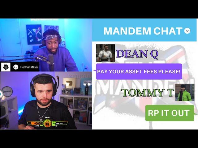 Dean DMs Zerkaa This & MDM Troll Him For the REPLY | MANDEM NOPIXEL GTA RP