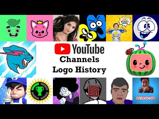 YouTube Channels Logo History