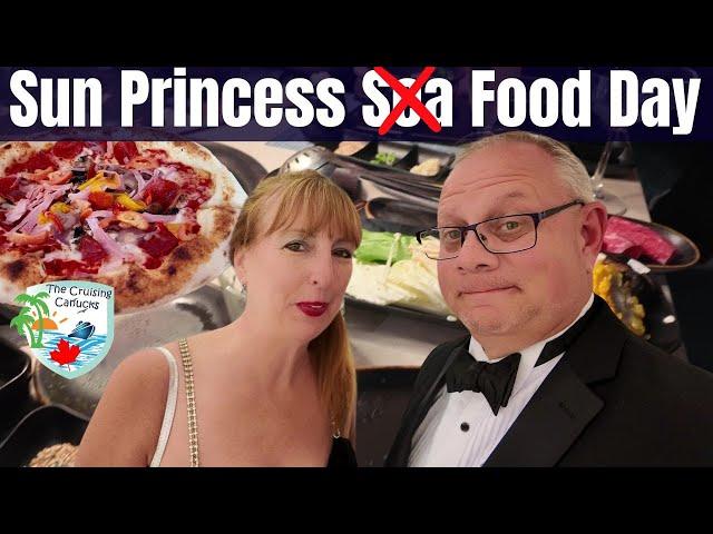 Food & Formal on the Sun Princess - Day 6 Sea Day Vlog