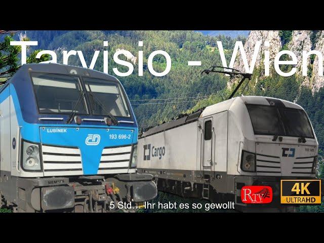 Führerstandsmitfahrt / Tarvisio - Wien /  5 Std Nonstop - „IHR HABT ES SO GEWOLLT“