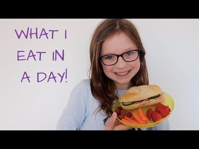 WHAT I EAT IN A DAY - KIDS VERSION