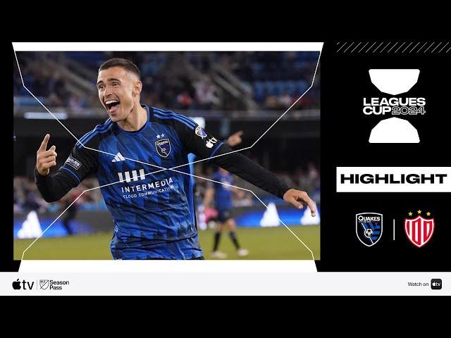 San Jose Earthquakes vs. Necaxa | Leagues Cup | Match Highlights | August 8, 2024