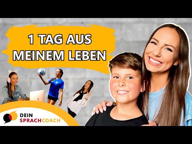 EIN TAG AUS MEINEM LEBEN (ALS DEIN SPRACHCOACH, ONLINELEHRERIN, CONTENT-CREATOR UND MAMA)