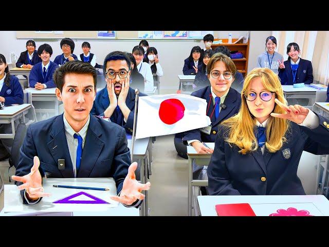 J'emmène des lycéens français  découvrir un lycée au Japon 