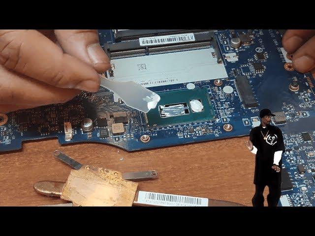 How to apply thermal paste in laptop | Cooler master master gel | Lenovo G50-70
