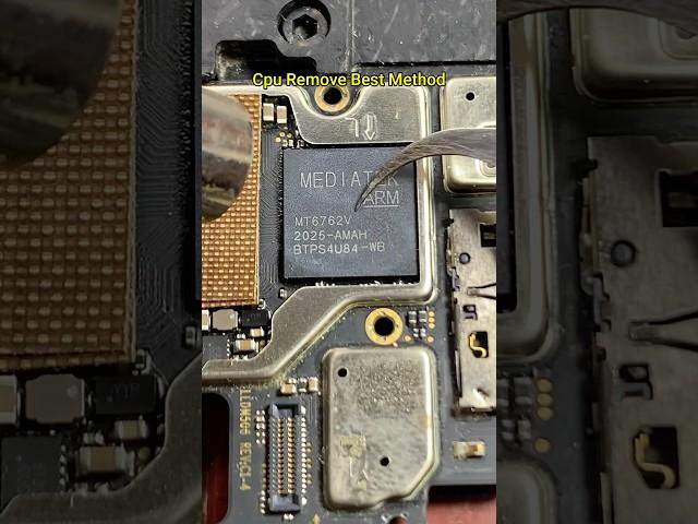 Cpu Remove Best Method #icreballing #mobilerepairing