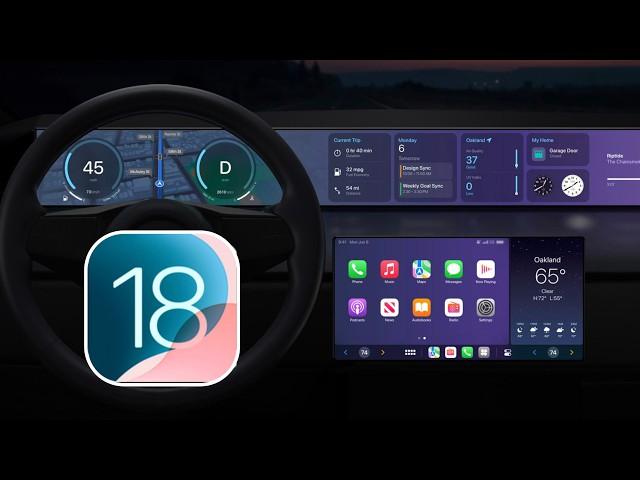 Everything NEW with CarPlay in iOS 18!