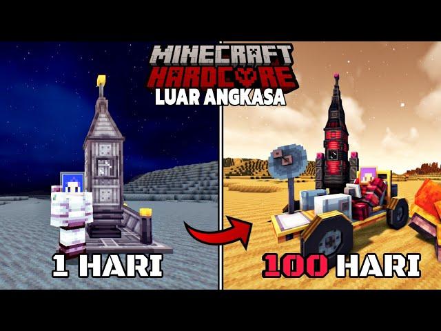 100 Hari di Minecraft Hardcore Luar angkasa