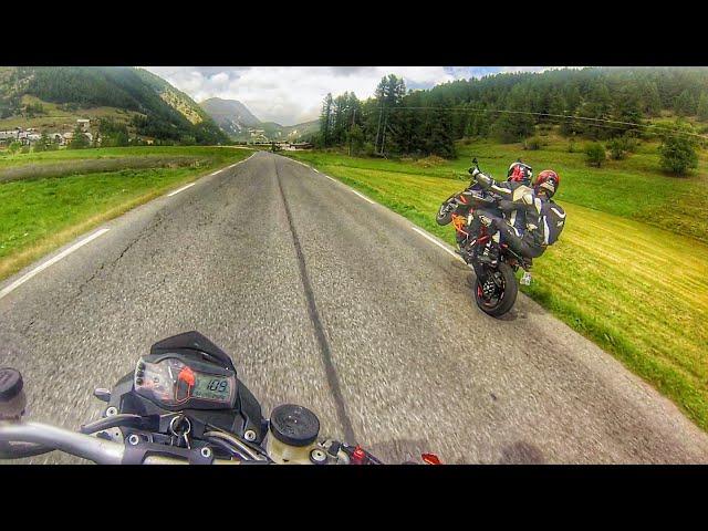 Riding the twisties / KTM 1290 Superduke R - 990 Superduke R - 600 Hornet / Col de l'Izoard