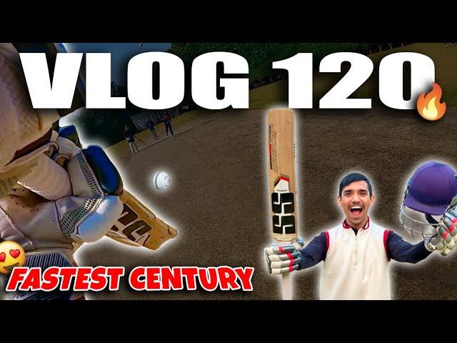 CRICKET CARDIO broke the FASTEST T20 CENTURY Record| Tournament Final Match Vlog