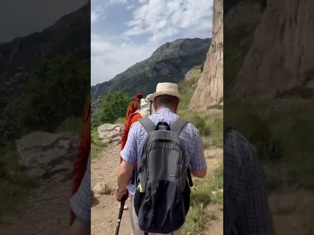 Walking meditation with Buddhist monks in the Amalfi Coast