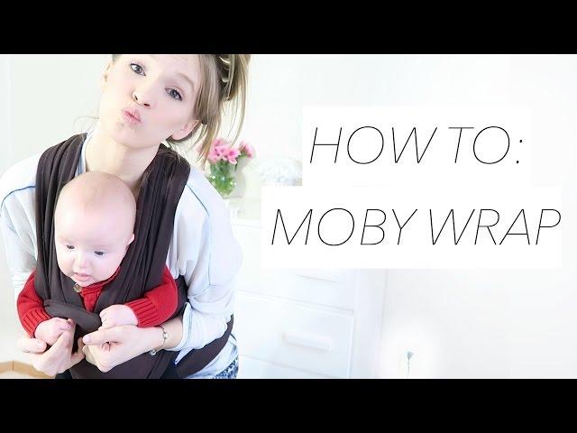 HOW TO: MOBY WRAP | 0-6 MONTH HOLDS 