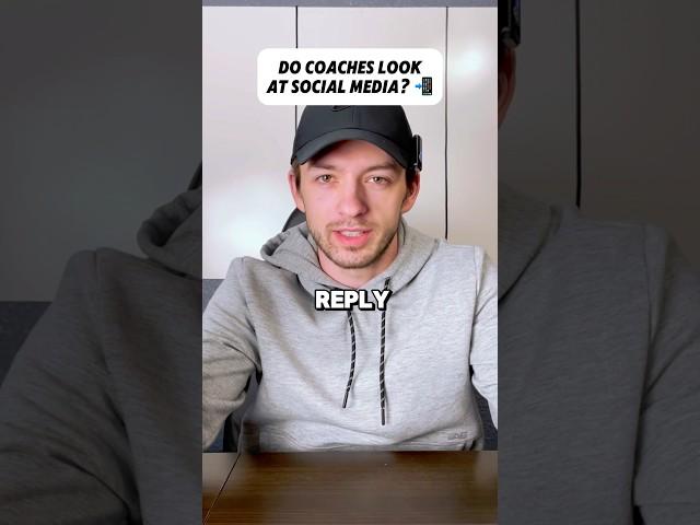 College coaches check your social media!  #basketball #baseball #football #sports #shorts