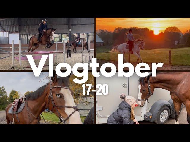 VIEL REITEN | Vlogtober 17-20