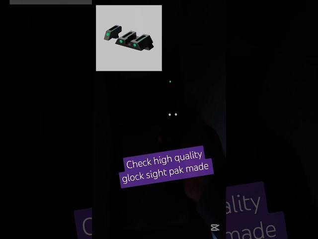 Glock 19X SIGHT FOR NEST FUCOS