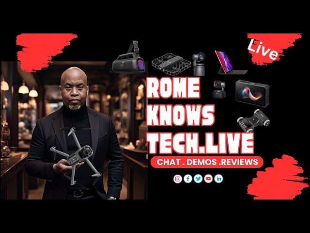 Rome knows tech Livestream Jun 15h