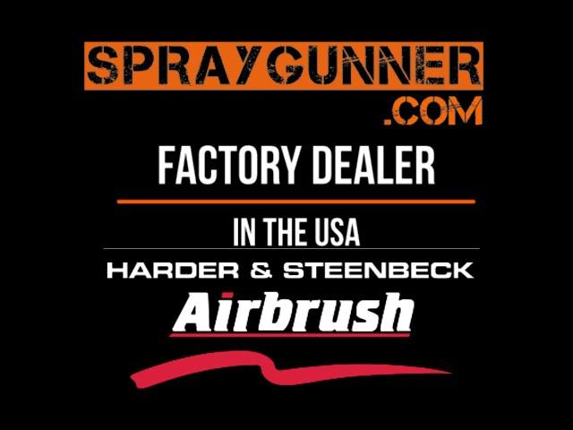 Harder and Steenbeck Airbrush Factory Dealer in the USA: SPRAYGUNNER.COM huge stock, full support