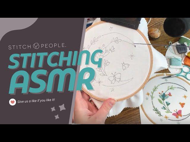 LIVE: Relaxing ASMR Stitching  Slow Stitching & Cozy Ambiance