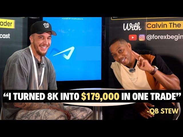 His BIGGEST Forex Trade Ever!! I Turned 8k into $179,000