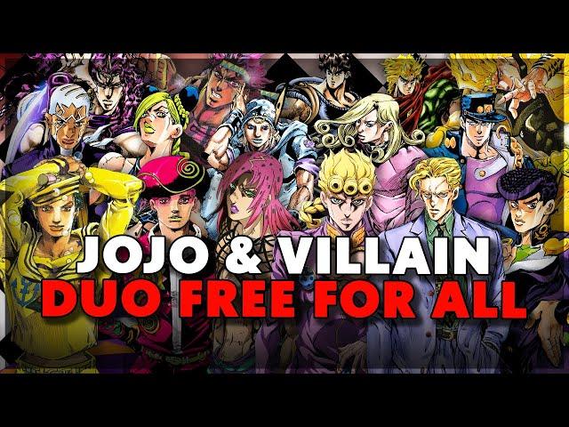 JoJo & Villain Duo free-for-all | who would win? ft. @KalebIA @xForts