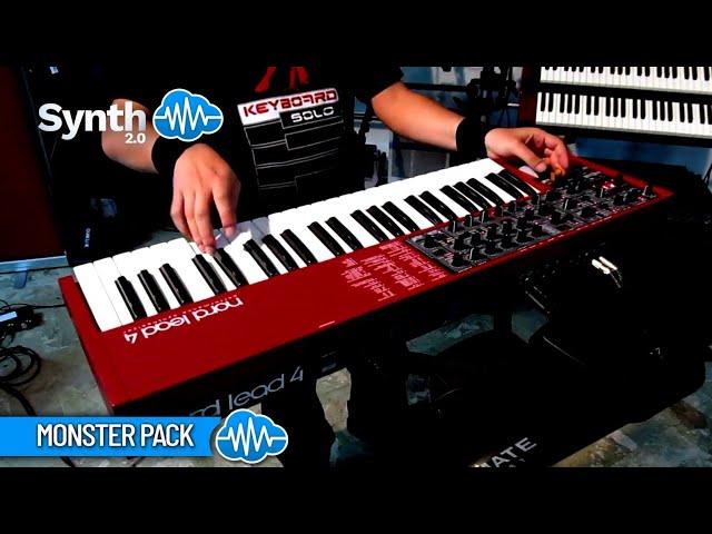 MONSTER PACK V3 (64 new sounds) | NORD LEAD 4 - RACK | SOUND BANK | PREVIEW