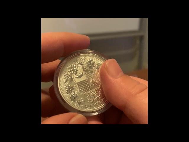 2019 1oz Germania 5 Mark Silver Coin (Unboxing)