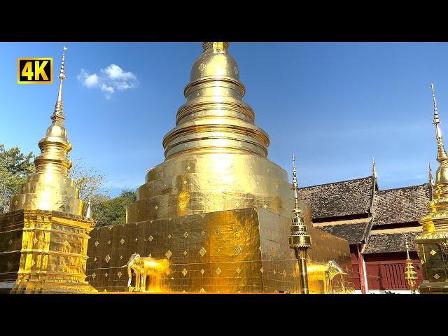 Beautiful Chiang Mai Temple Tour | Wat Phra Singh in Chiang Mai Old City - Thailand Travel 2023