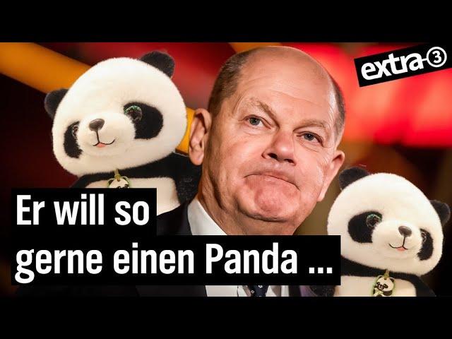 Olaf Scholz‘ Tagebuch: Winken aus dem Reich der Mitte | extra 3 | NDR