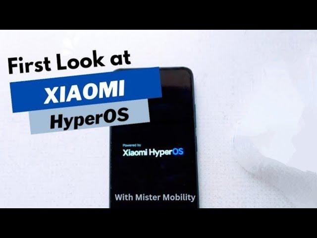 First Look: Xiaomi HyperOS in Redmi 12C