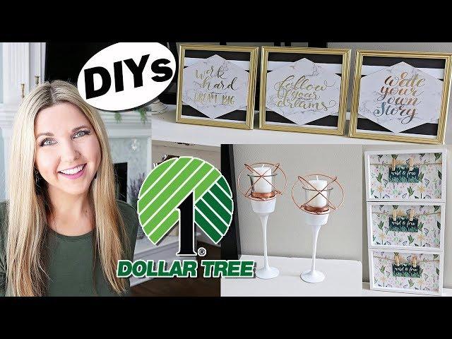 Dollar Tree DIY Room Decor - Farmhouse Decor Ideas 2019