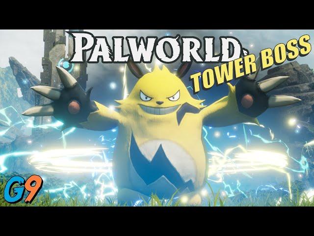 Palworld - 3 Pal Bosses + The First Tower Boss