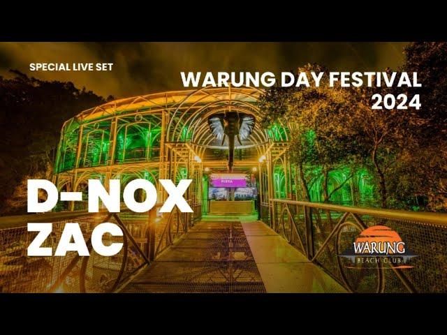 Warung Day Festival 2024 D-Nox B2B ZAC  @warungofficial @ZACTV #progressivehouse #b2b #dj #dnox #zac