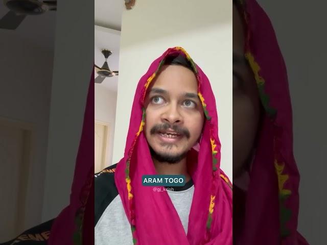 #funny #comedy gj krish aaram tago
