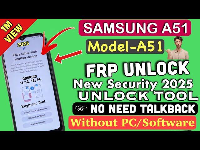 Boom Method A51 - All Samsung FRP Bypass 2025 Android 11-12-13-14 No Code *#0*# - No Need TalkBack