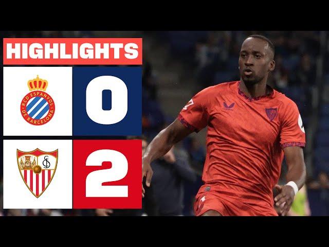 RCD ESPANYOL 0 - 2 SEVILLA FC | HIGHLIGHTS LALIGA EA SPORTS