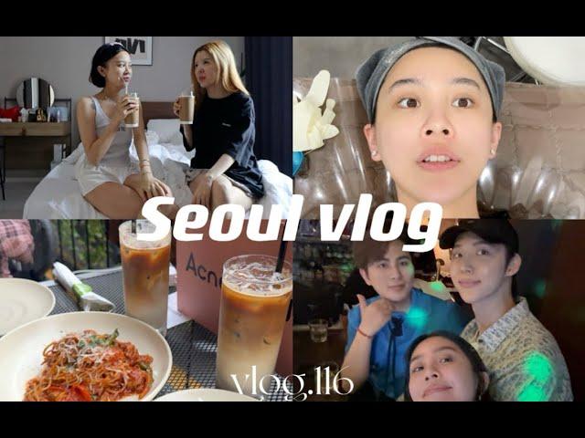 首尔皮肤护理 蹦迪 逛街 闺蜜行 发生了好多有趣的事 travel with mimi vlog.116 | wengmimi